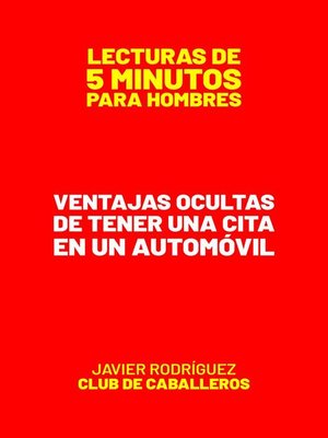 cover image of Ventajas Ocultas De Tener Una Cita En Un Automóvil